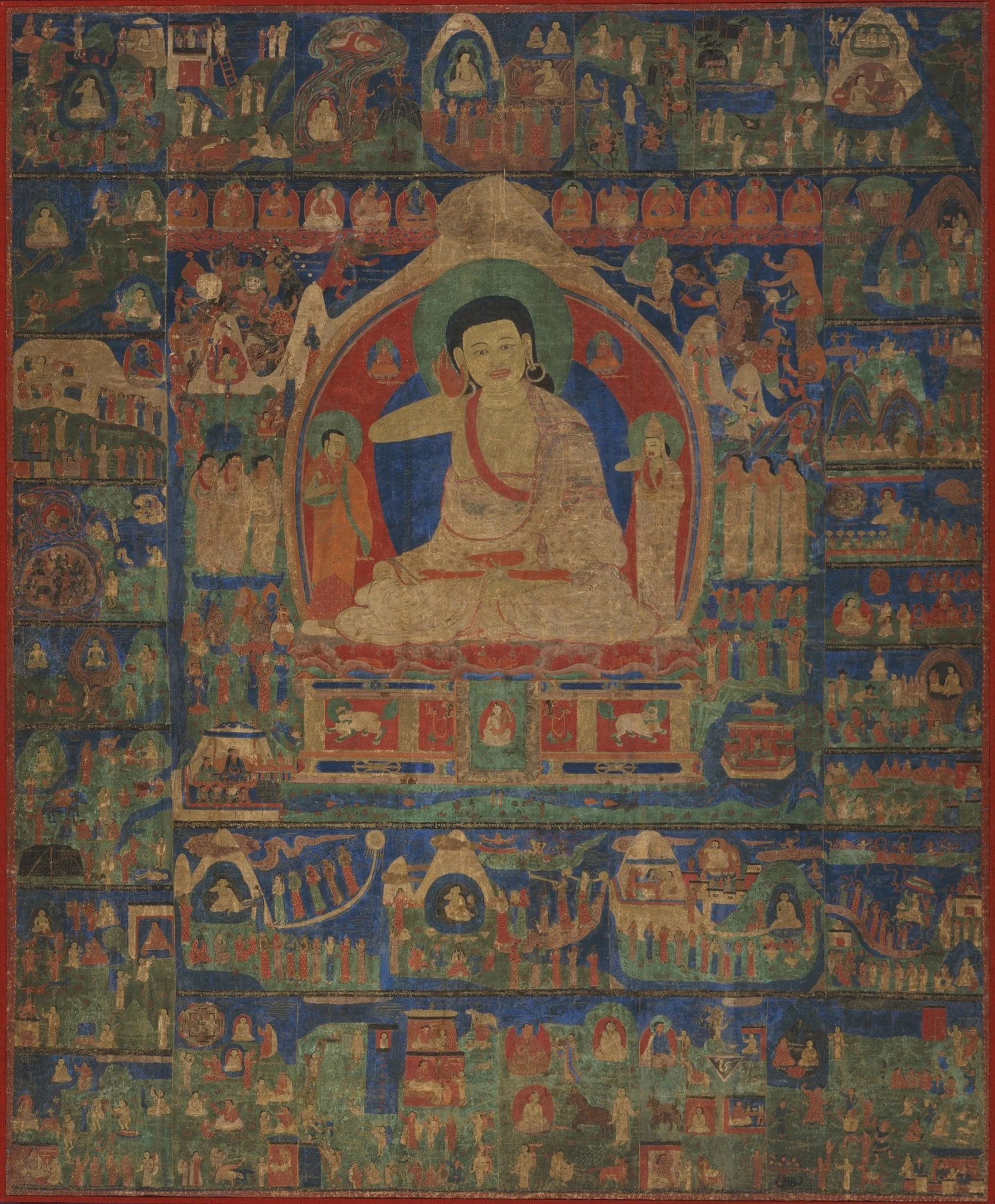 The Life of Milarepa (1040-1123), by Unknown, unspecified, 1500