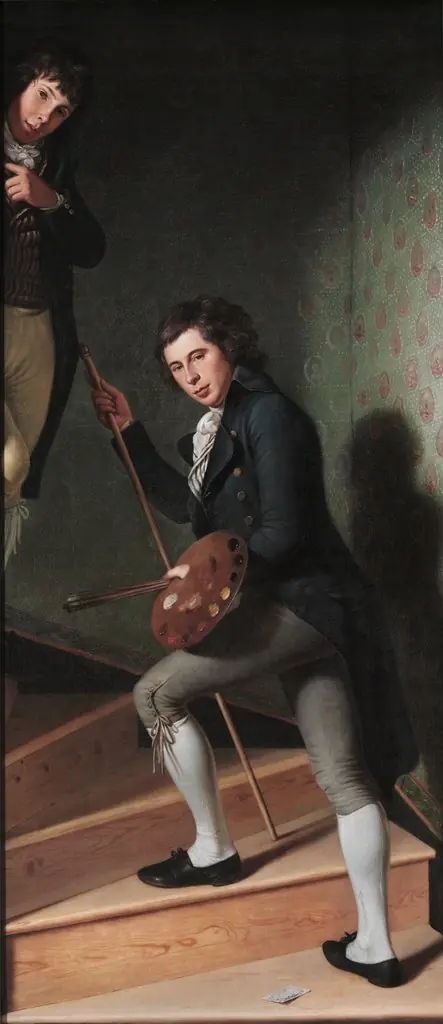Staircase Group (Portrait of Raphaelle Peale and Titian Ramsay Peale I)