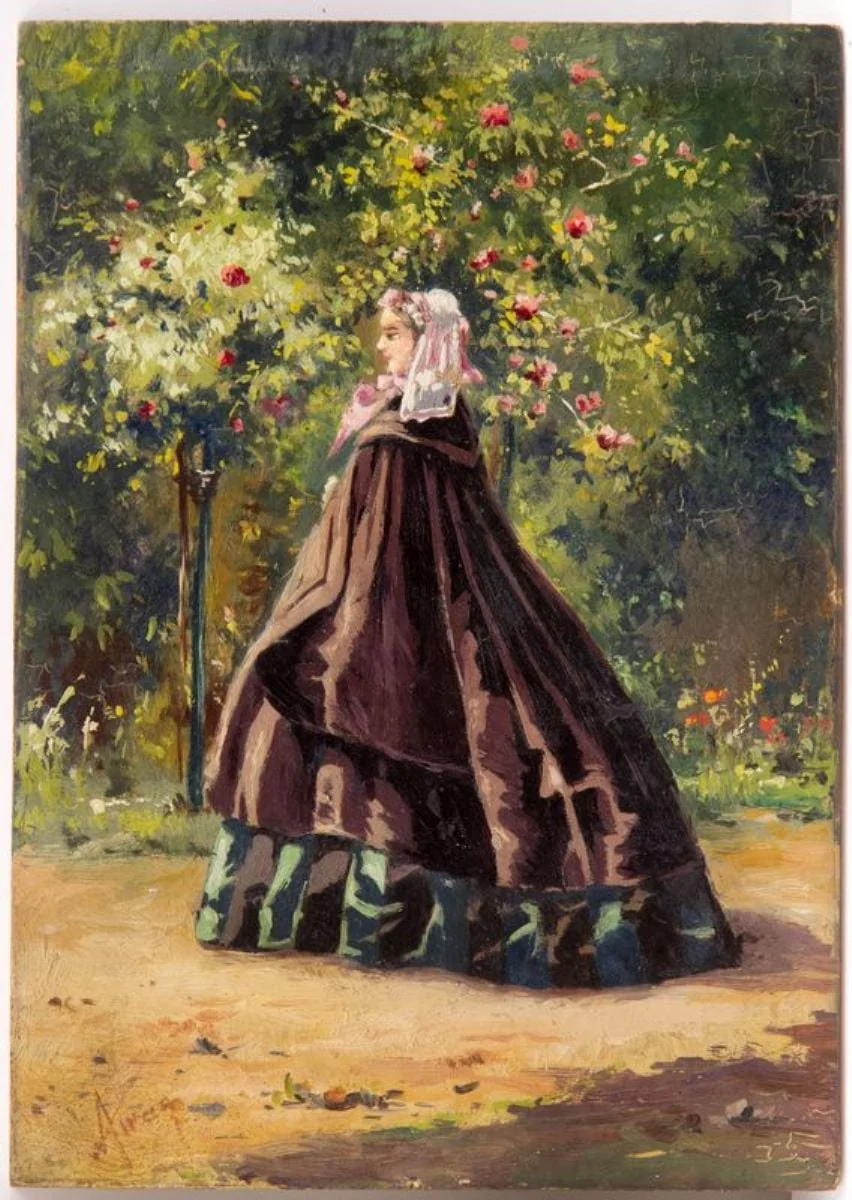 Femeie în peisaj, by Theodor Aman, unspecified