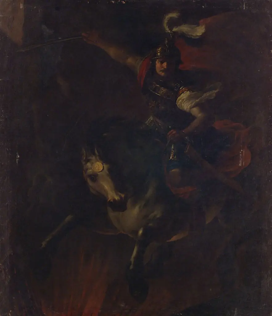 The Sacrificial Death of Marcus Curtius