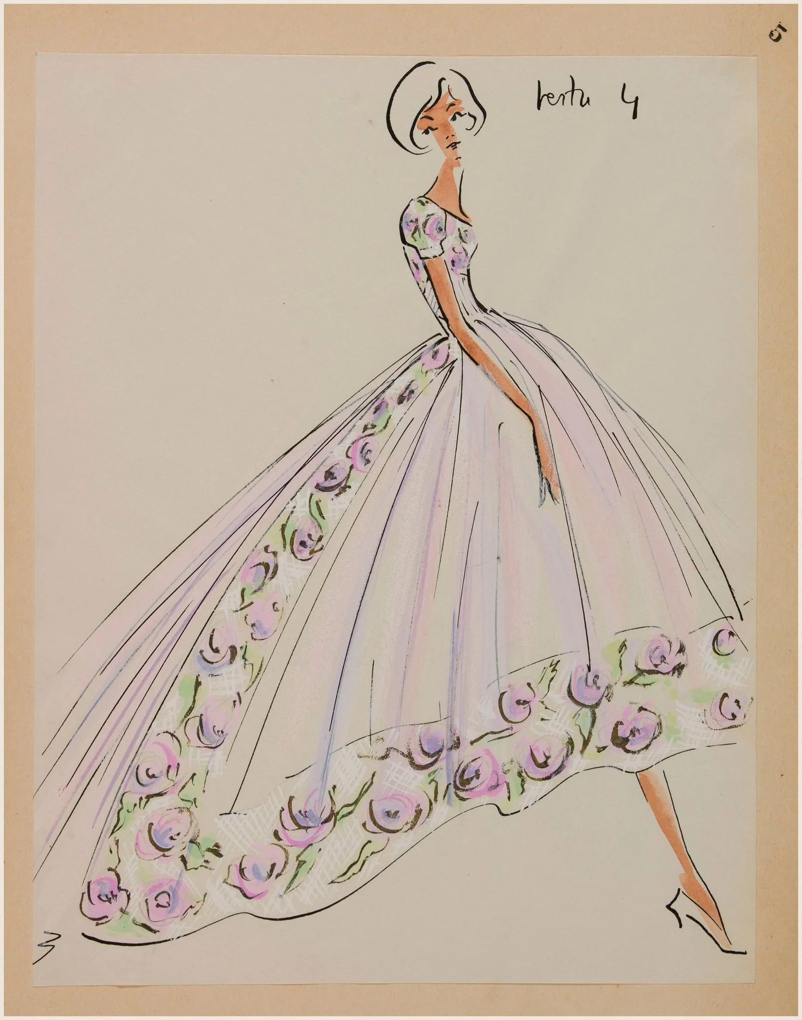 Vertu, by Carven, 1958