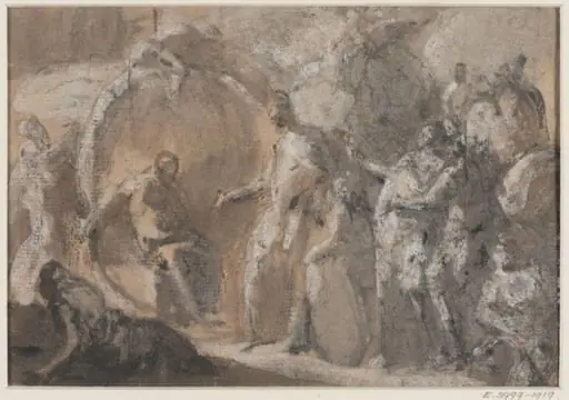 Diogenes visited by Alexander the Great
