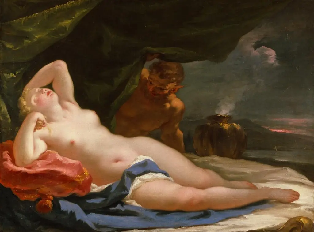 Venere e un Satiro