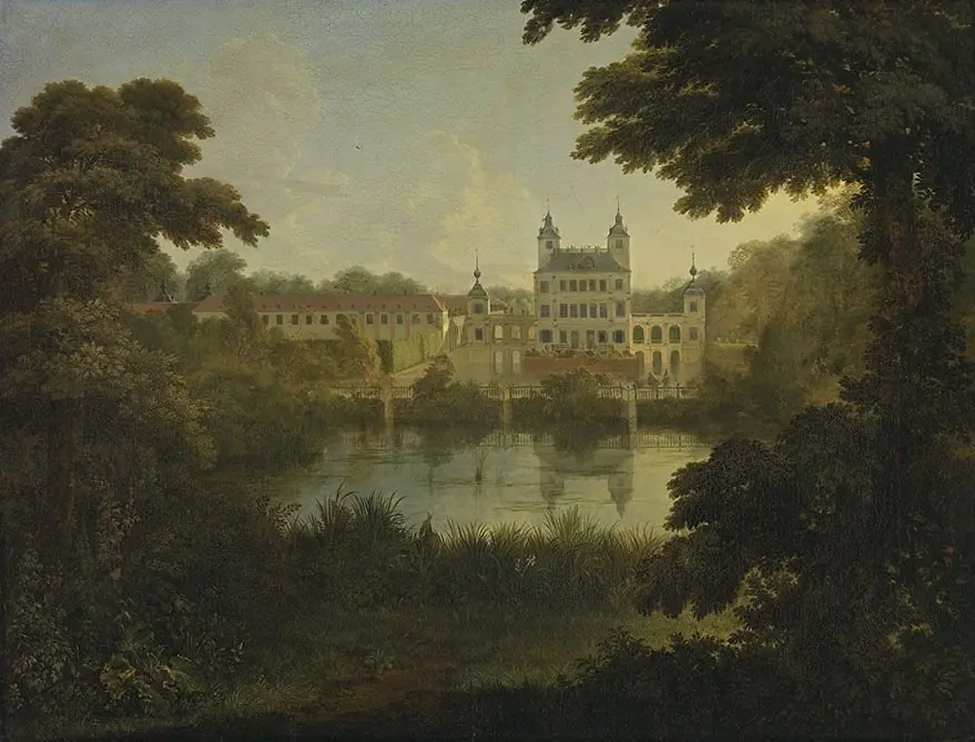 Schloss Benrath from the South