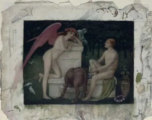 Eros and Ganymede