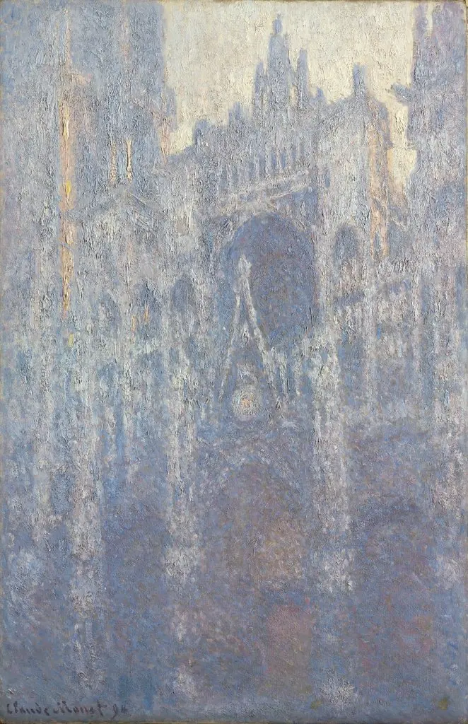 Rouen Cathedral, Portal, Morning Light