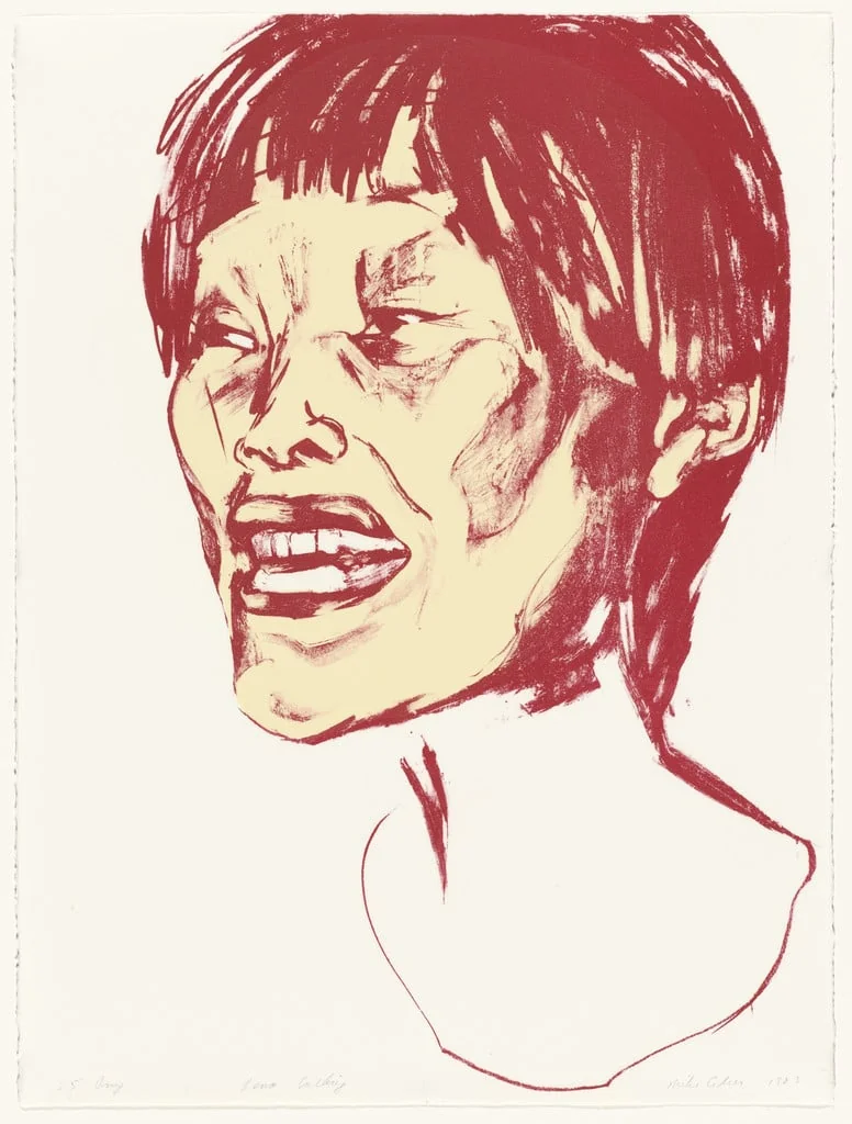 Untitled, by Mike Glier, ink, 1983