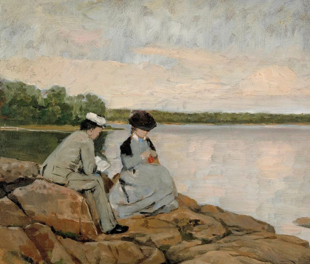 Kahden rannalla, by Arvid Liljelund, unspecified