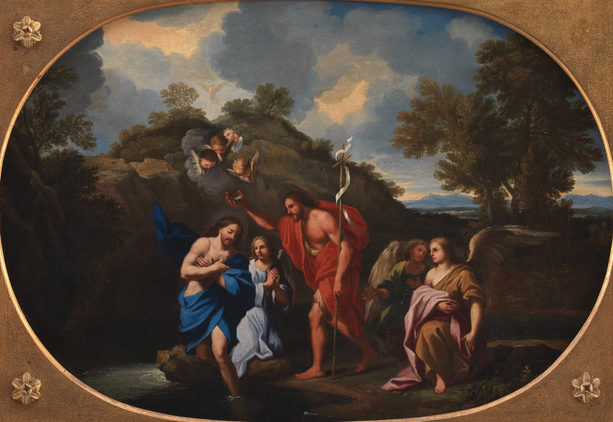 The Baptism of Christ, by Unknown, 1666