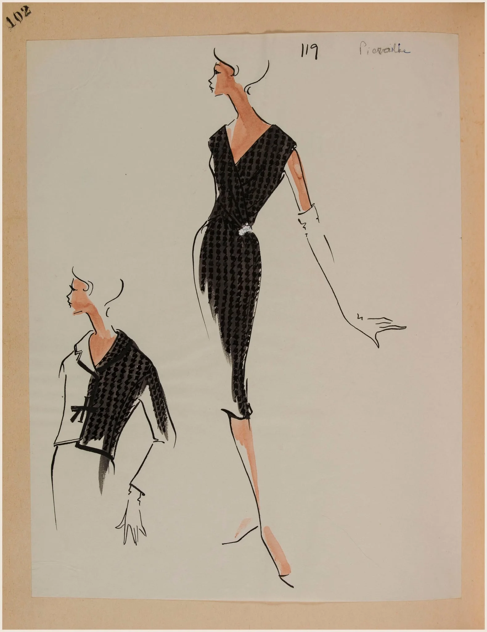 Pierralle, by Marie-Louise Carven, 1958