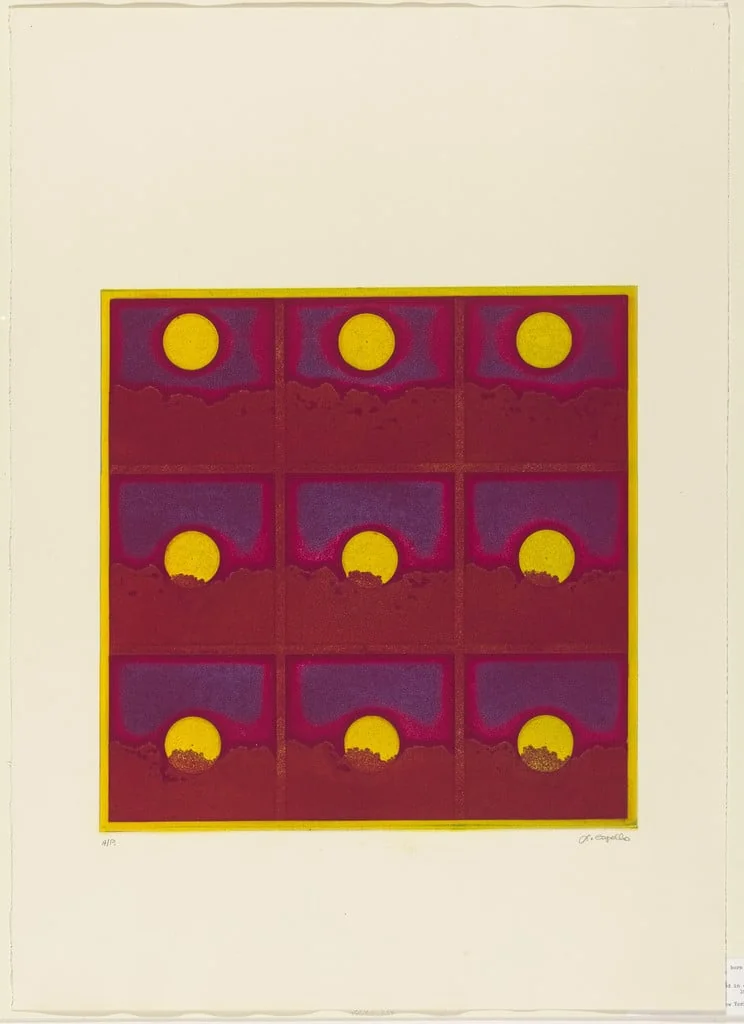 Untitled, by Francisco Copello, ink, 1970