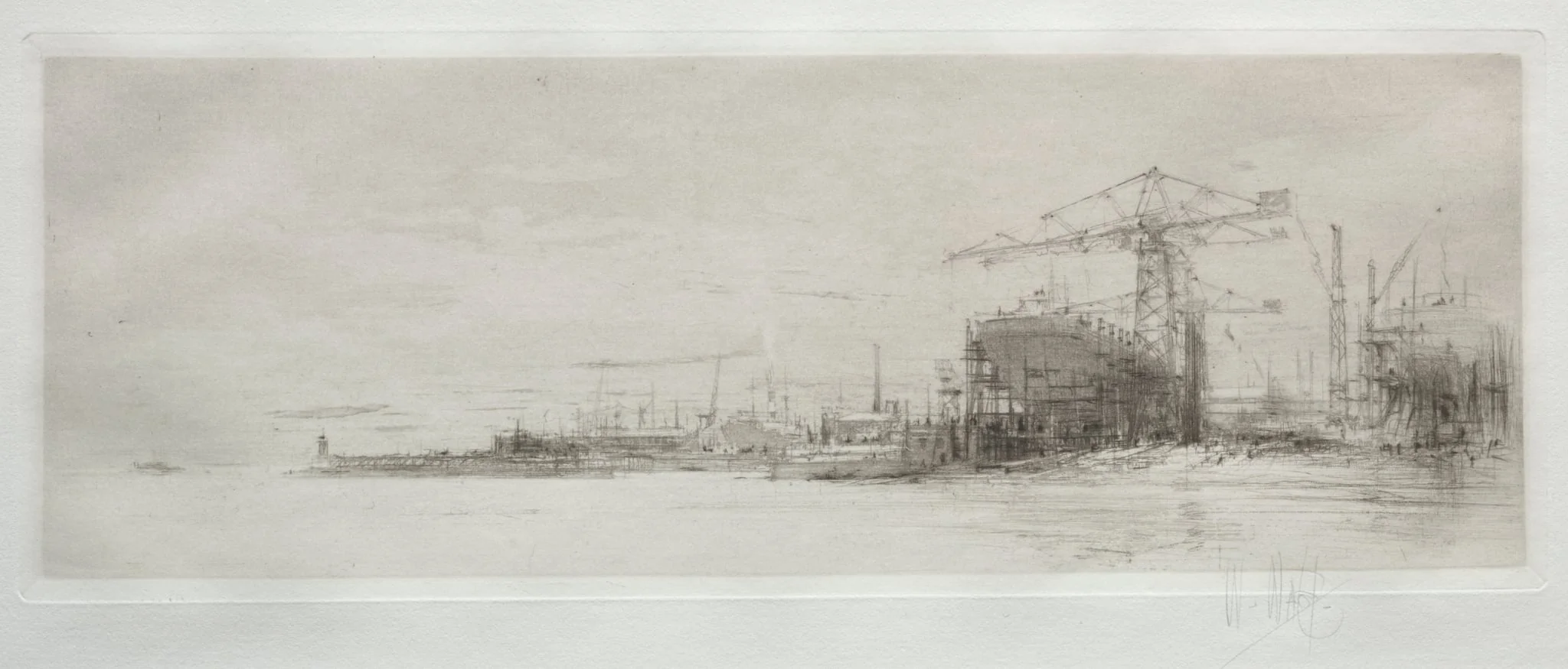 Arteries of Great Britain: The Clyde, by William Walcot, 1922