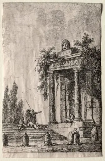 Les Soirées de Rome:  The Stairs