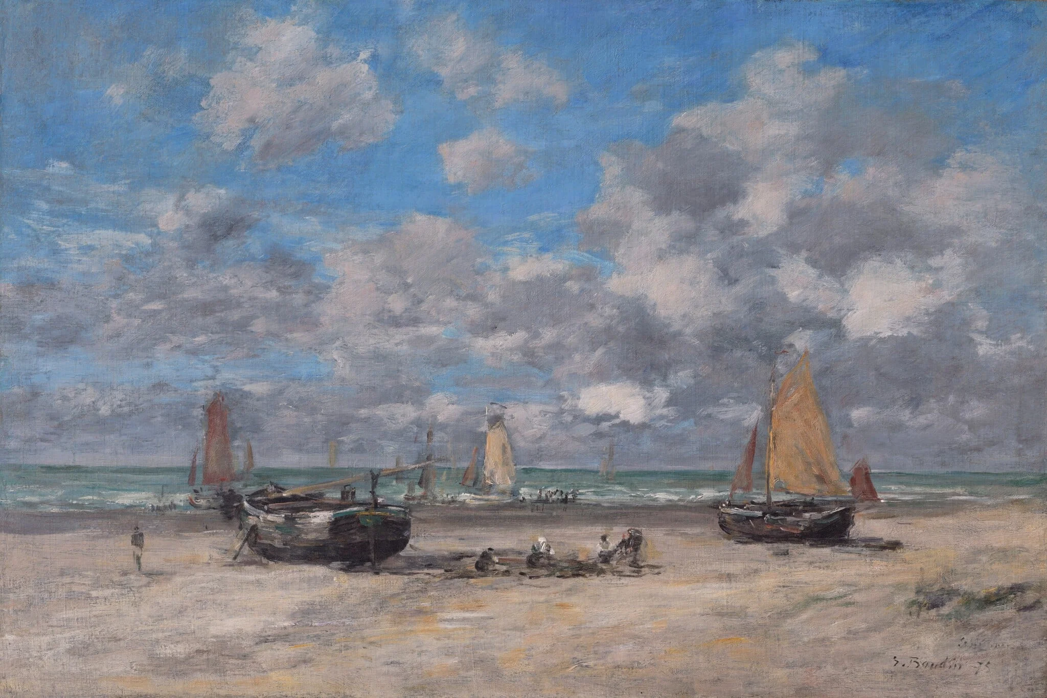 Low Tide at Scheveningen