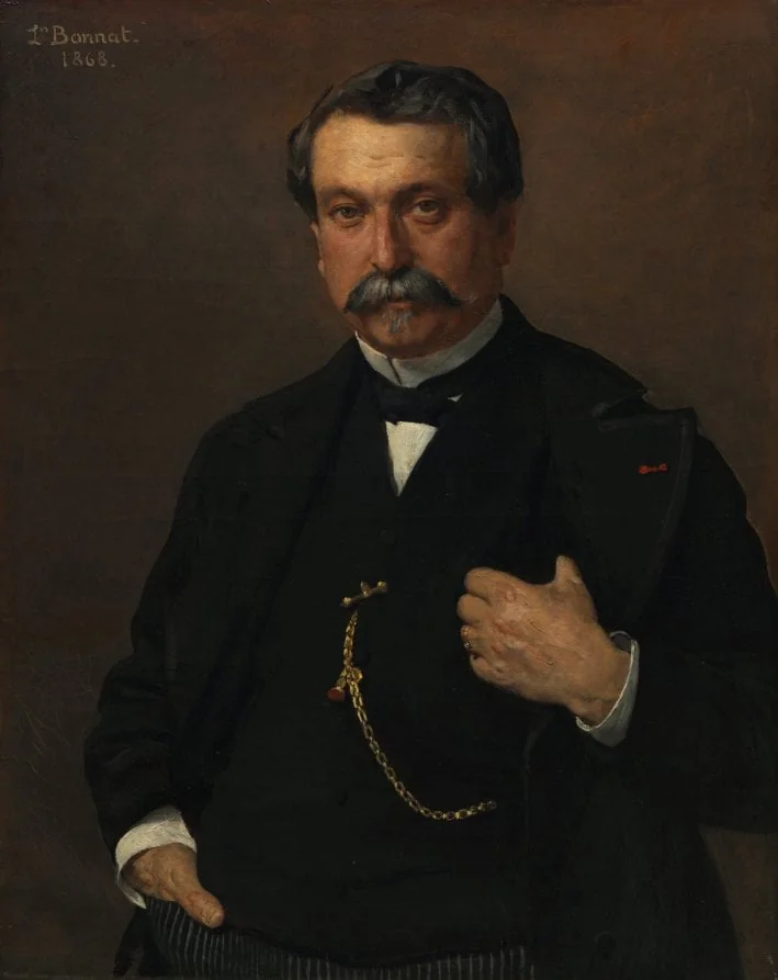Portrait of Jean Léglise, Merchant, Mayor of Saint-Martin-de-Seignanx, by Léon Bonnat, unspecified, 1868