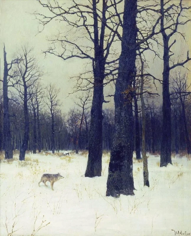 Fentugalon koe aala, by Isaac Levitan, unspecified, 1893