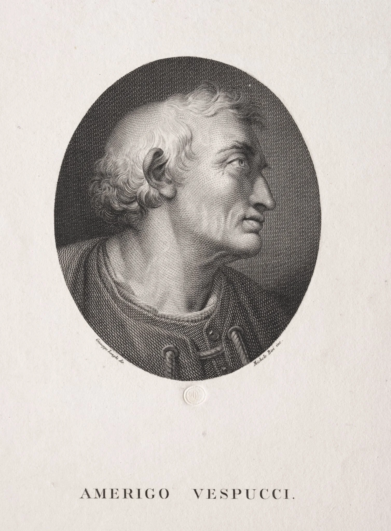 Portrait of Amerigo Vespucci
