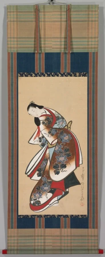 Courtesan, by Kaigetsudō Doshin, unspecified, 1704