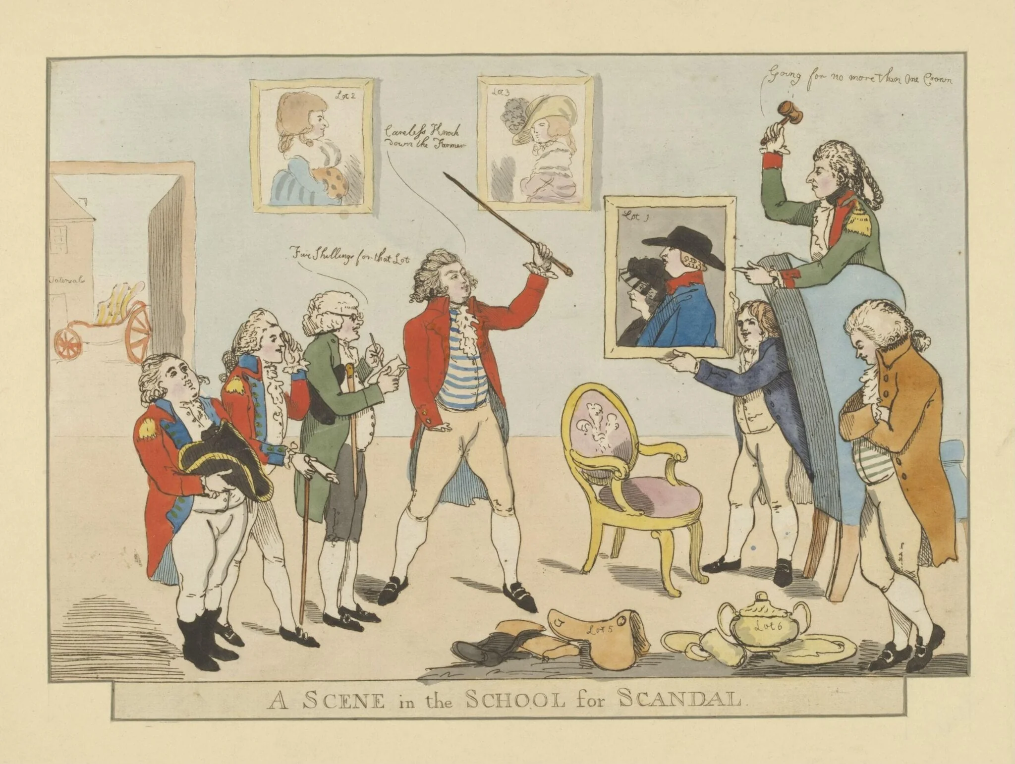H Beard Print Collection, by S. W. Fores, 18