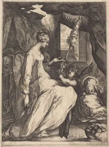 The Madonna Spinning