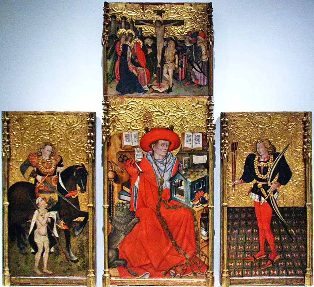Altarpiece of Saint Jerome, Saint Martin and Saint Sebastian