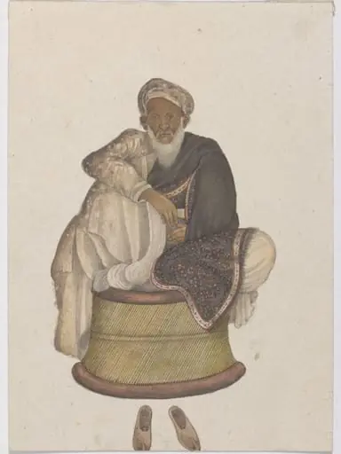 Portrait of Sayyid Mirza Azim Beg