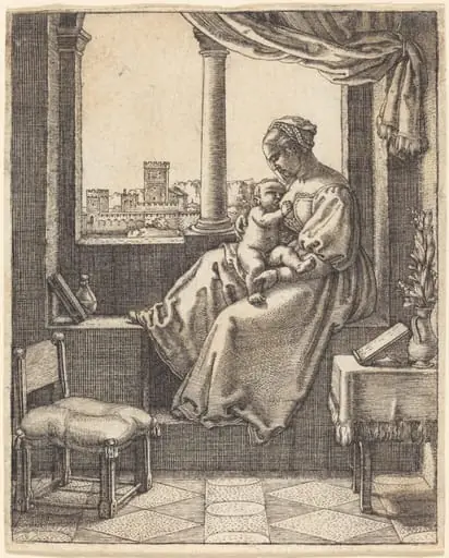 Virgin at the Window