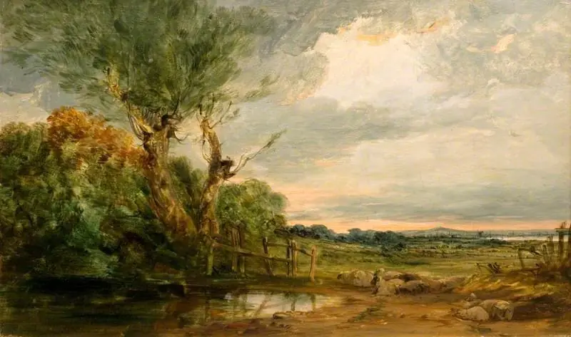 Near Blackheath: Blackwall Reach from Charlton Fields