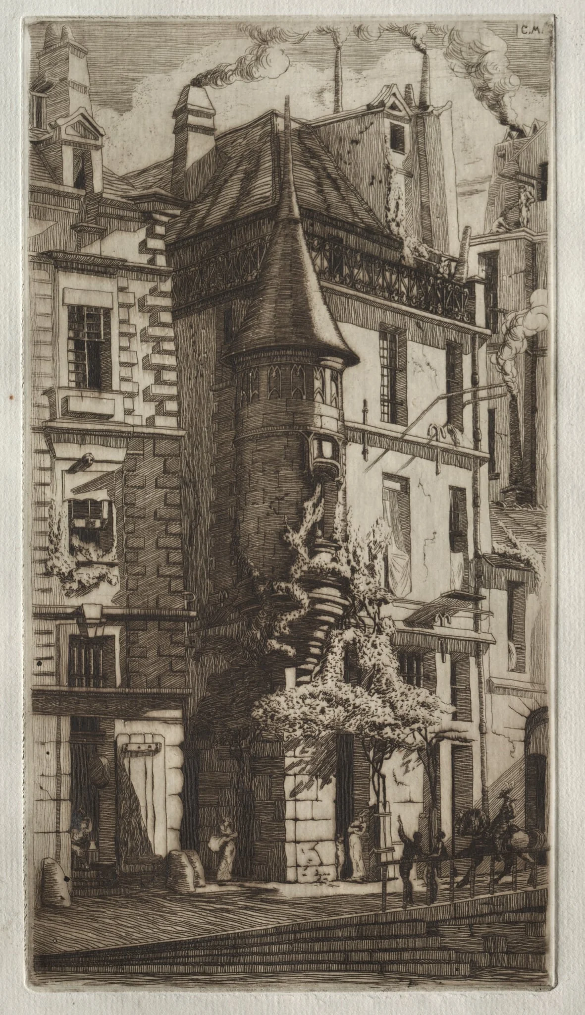 Tourelle de la rue de la Tixéranderie