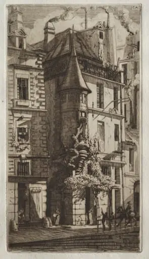 Tourelle de la rue de la Tixéranderie
