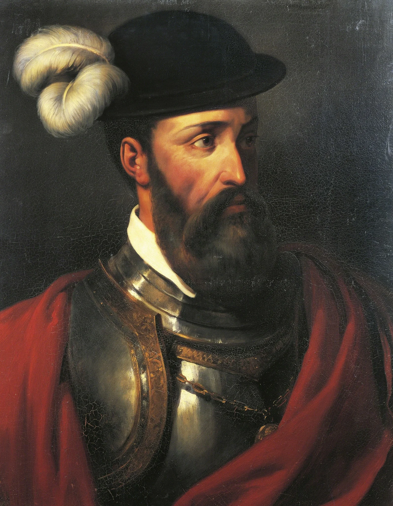 Francisco Pizarro, conqueror (1475–1541), by Amable-Paul Coutan, oil, 1834