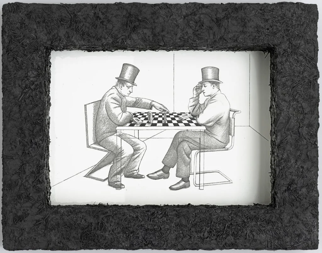 Untitled, by Tom O'Sullivan Joanne Tatham, ink, 2003