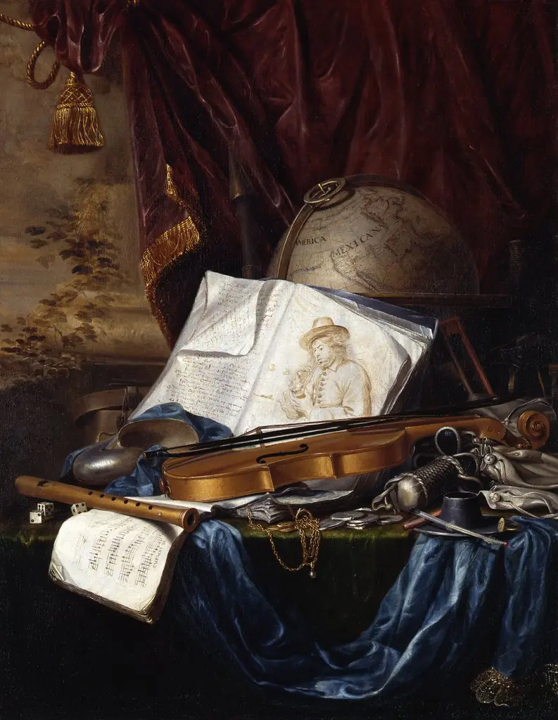 Still Life with Musical Instruments