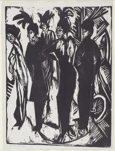 Five Women on the Street