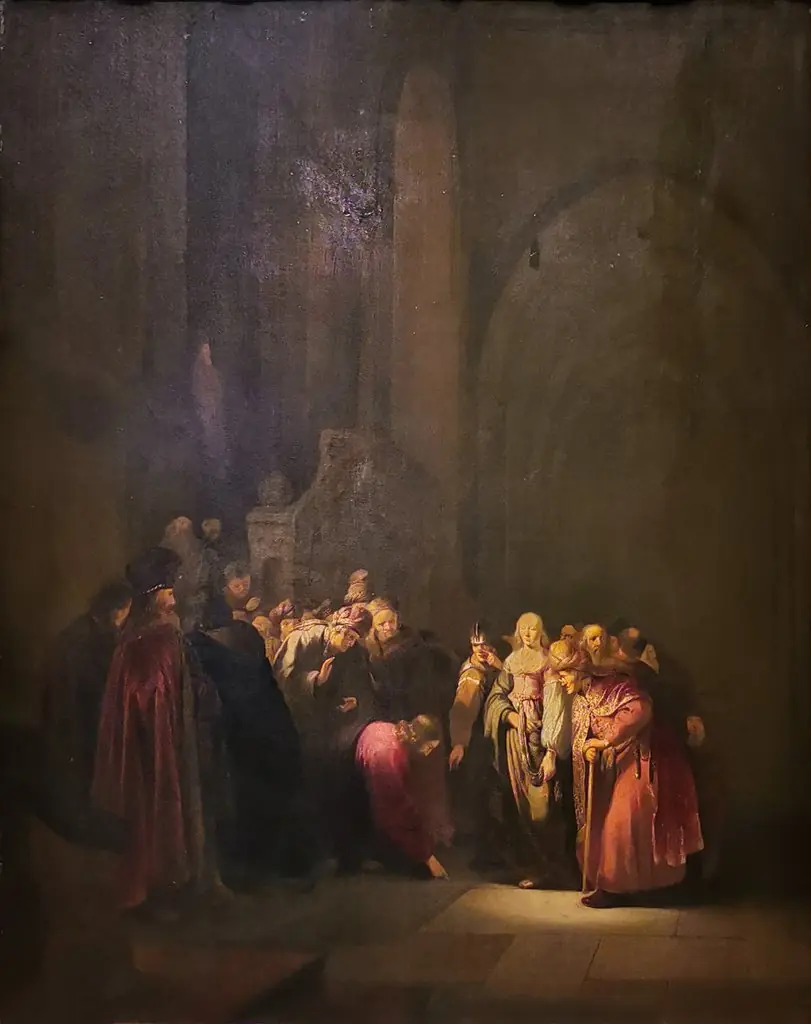 The Adulteress before Christ