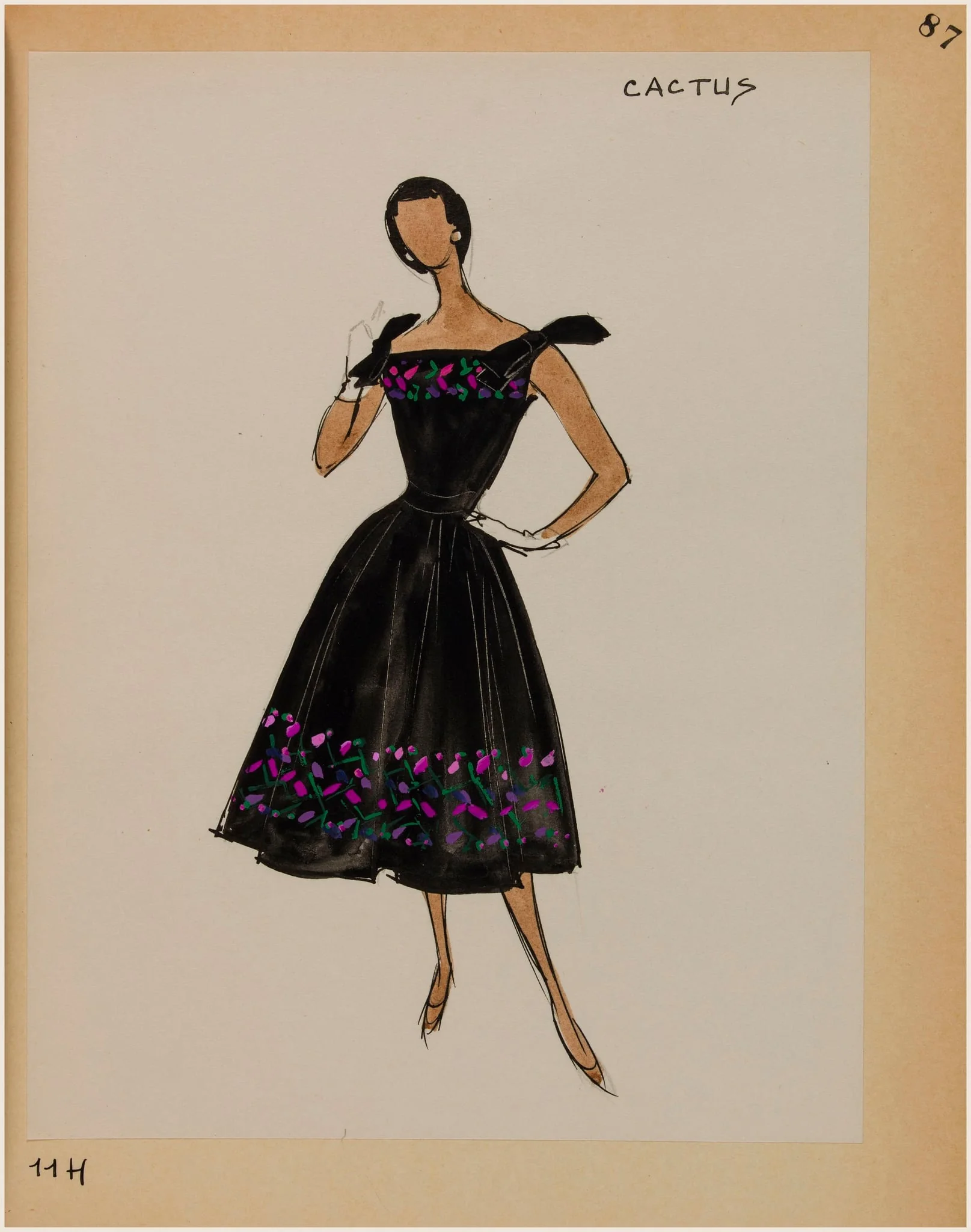 Cactus, by Carven, 1956