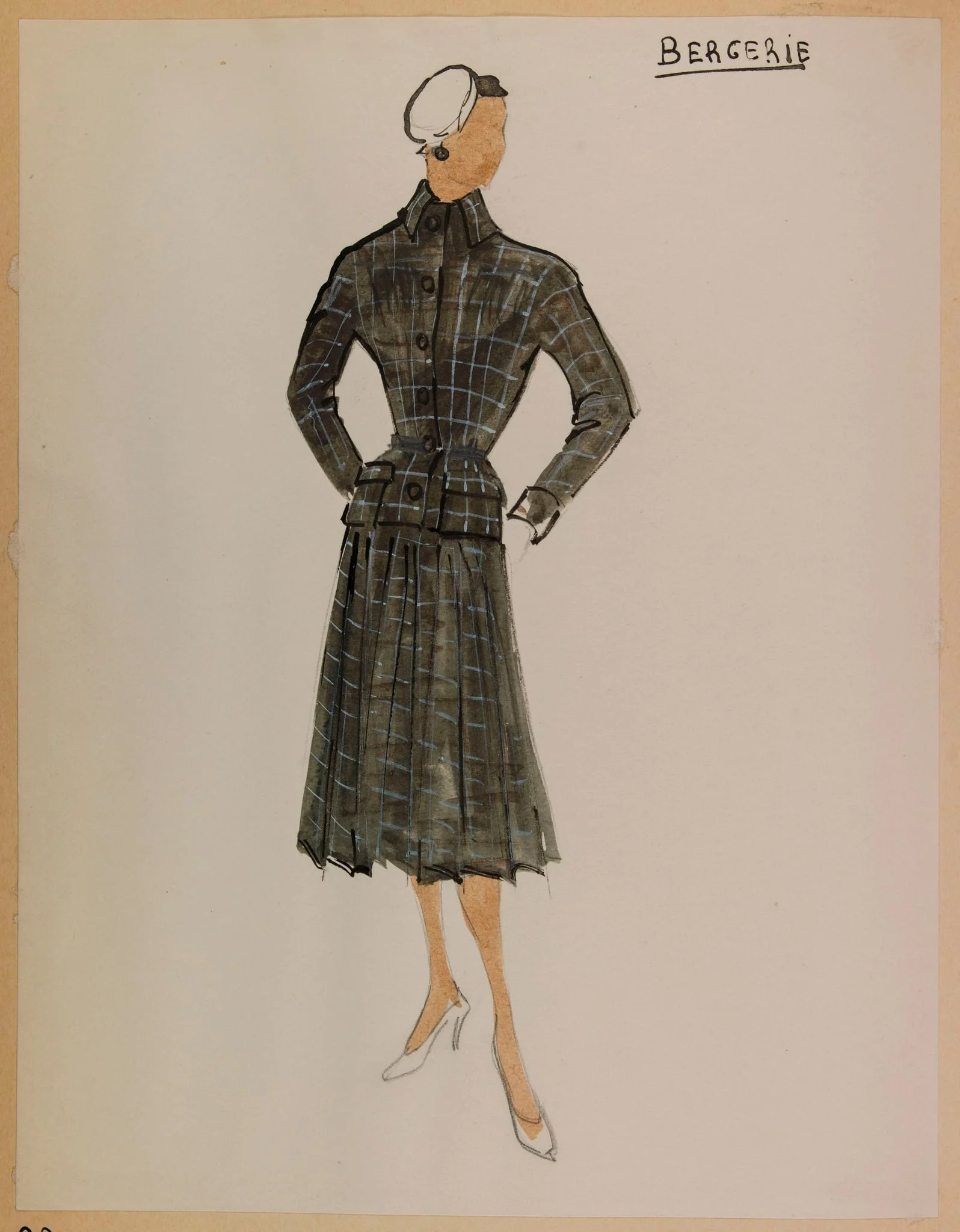 Bergerie, by Carven, 1953