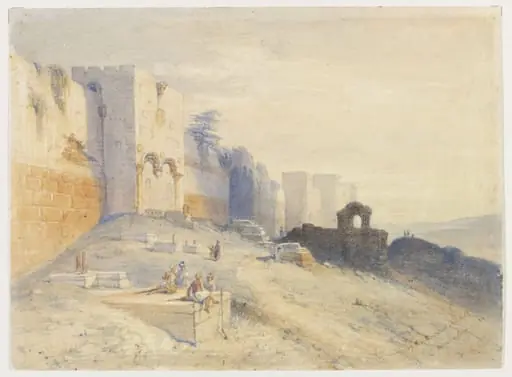 Remains of the Ancient Temple of Jerusalem