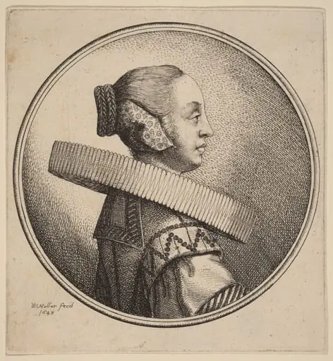 Woman with a Ruff in Profile