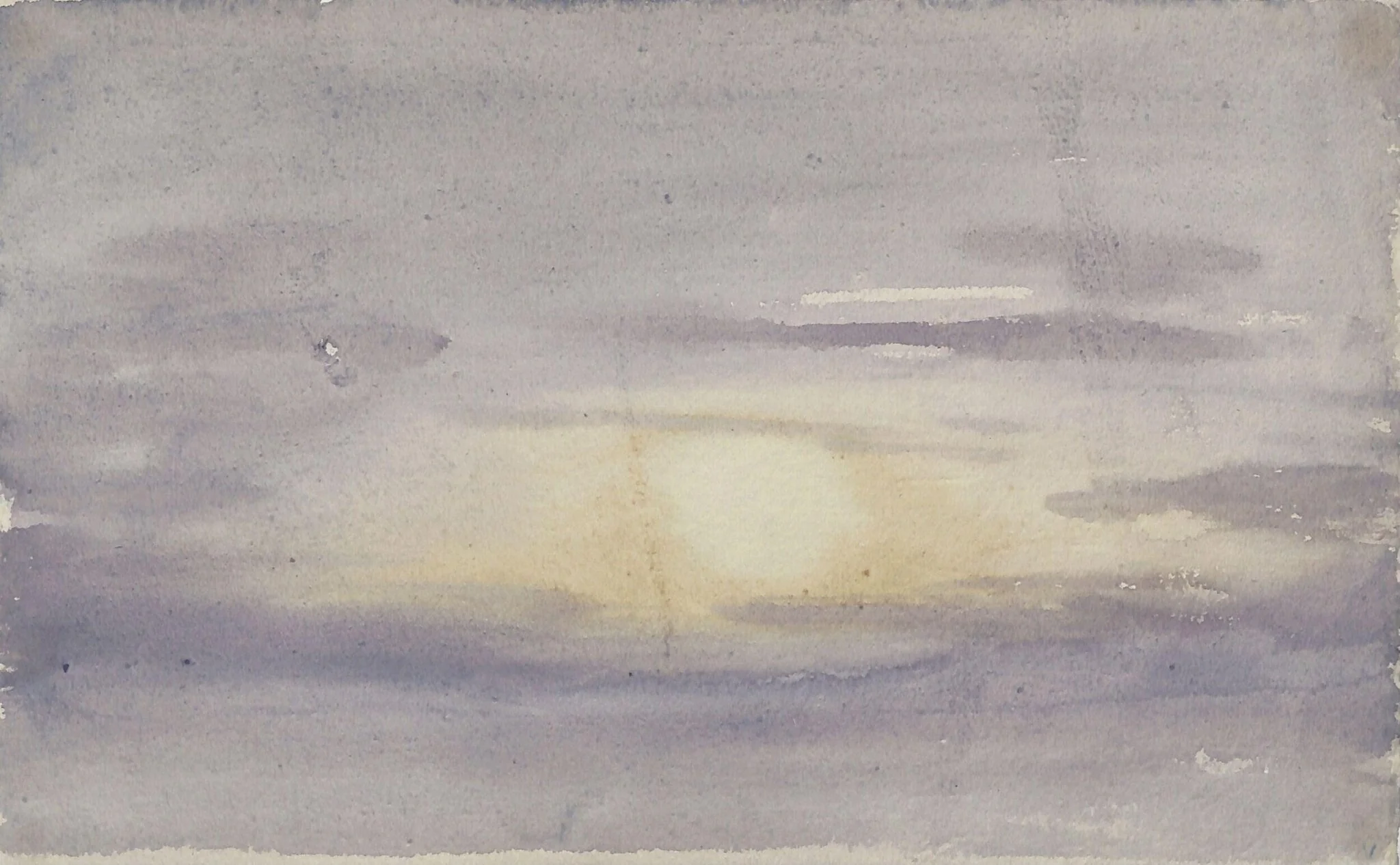 Study of the sun and clouds