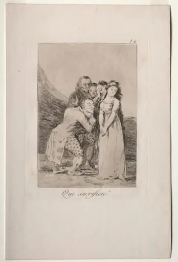 What a Sacrifice!, Plate 14