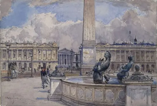 Place de la Concorde, looking towards the Madeleine