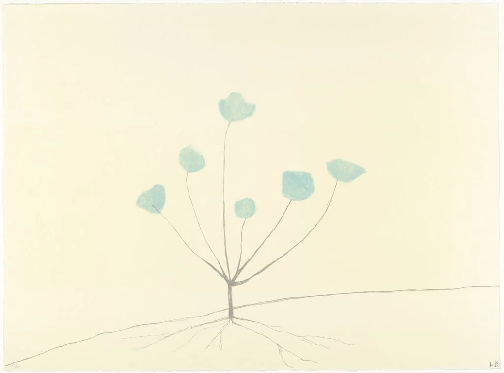 Untitled, by Louise Bourgeois, ink, 1998