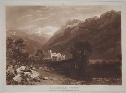 Liber Studiorum:  Bonneville, Savoy