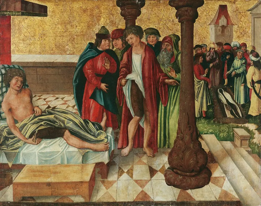 Miraculous Healing of the Leg by St Cosmas and Damian