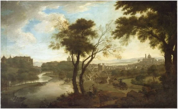 A Panorama of Kilkenny, by Thomas Mitchell, unspecified, 1760