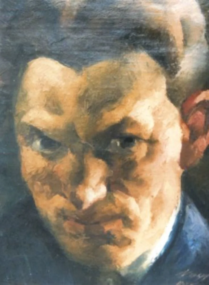 Portret de bărbat, by Imre Nagy, unspecified, 1925