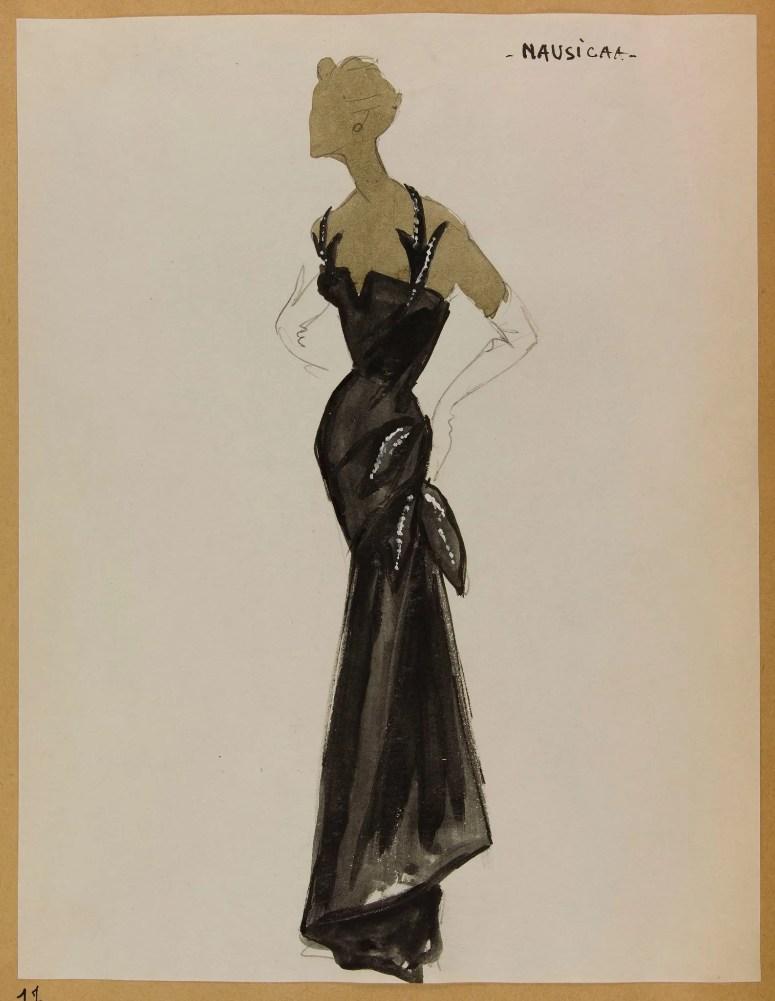 Nausicaa, by Carven, 1952
