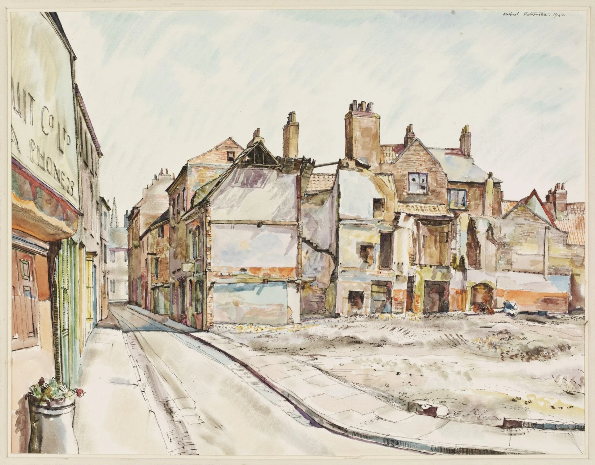Corner of Grape Lane and Swinegate, York