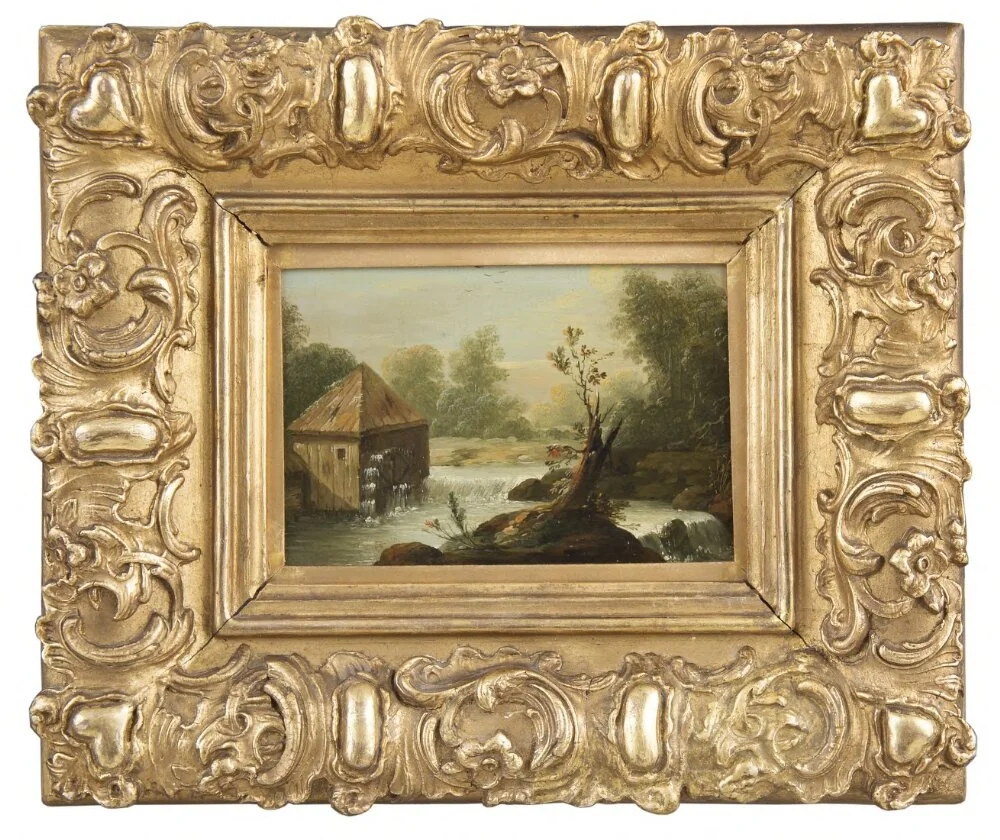 The Mill, by Johan Edvard Mandelberg, oil, 1768